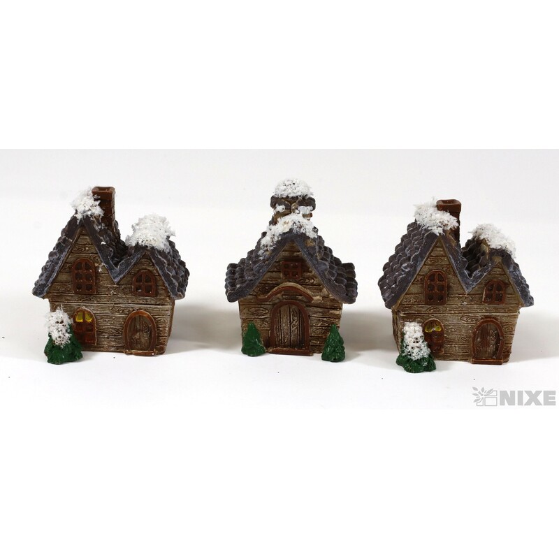 DOMEČEK 4,5x4cm 3ks*