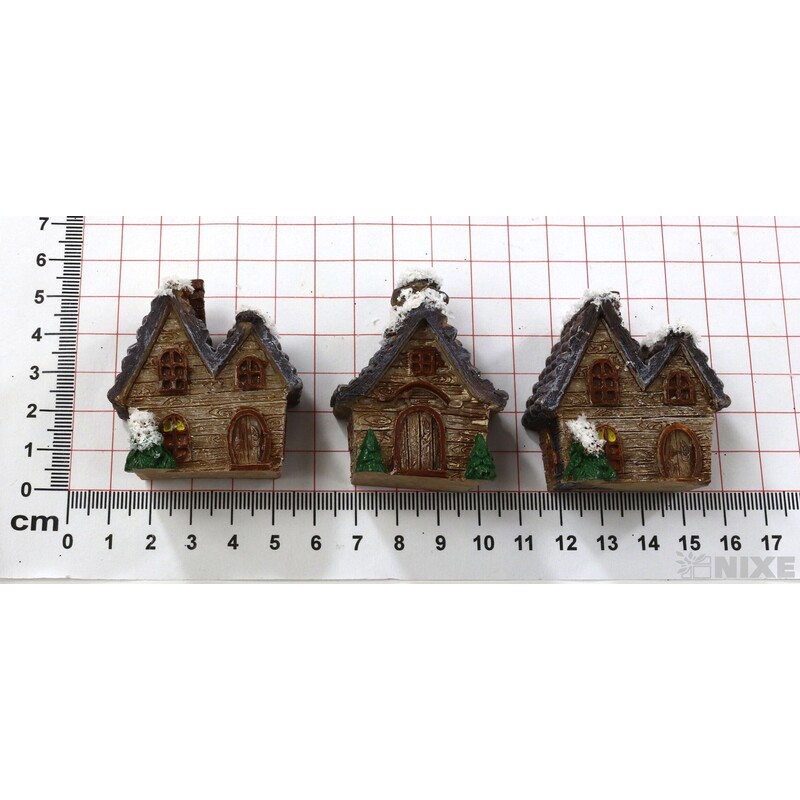 DOMEČEK 4,5x4cm 3ks*