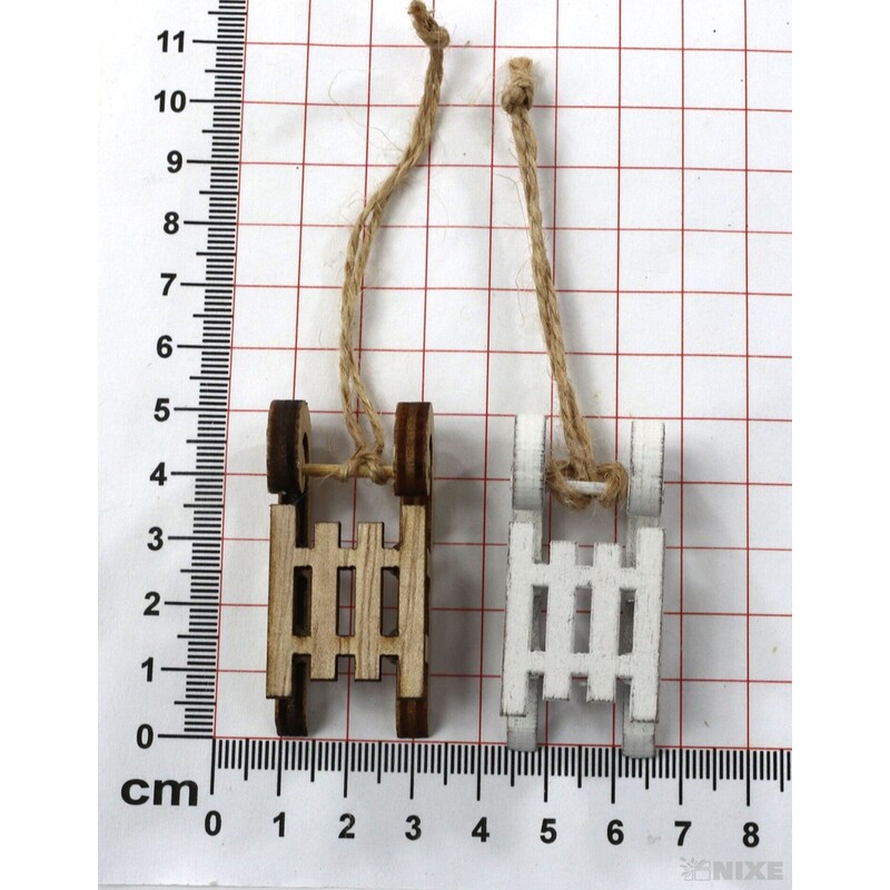 ZÁVĚS SÁŇKY 5cm 4ks*MIX BAREV