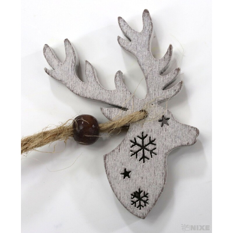 ZÁVĚS VÁNOCE MIX 5cm 6ks*