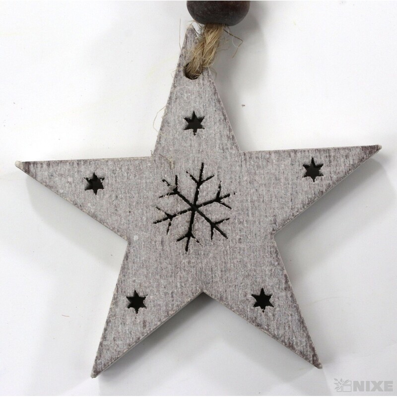 ZÁVĚS VÁNOCE MIX 5cm 6ks*