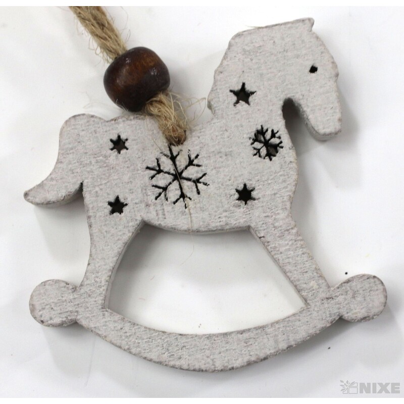 ZÁVĚS VÁNOCE MIX 5cm 6ks*