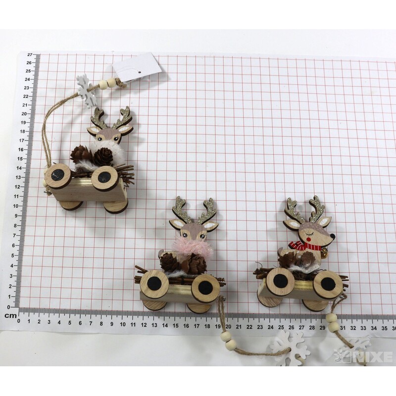 SOB NA KOLEČKÁCH 11,5x7cm 3ks*