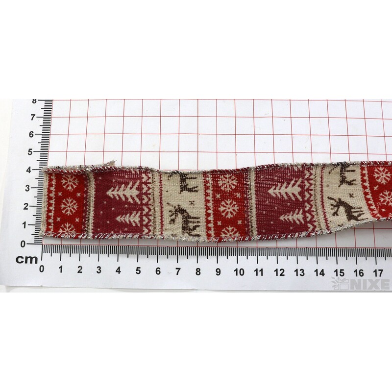 STUHA 381 38mmx7yd*ČERVENÁ