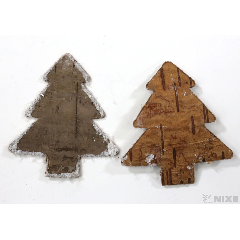 STROMEČEK BŘÍZA 6cm 18ks*PŘÍRODNÍ