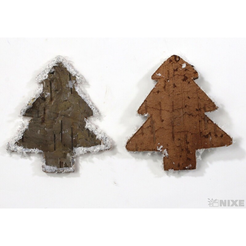 STROMEČEK BŘÍZA 4,5cm 36ks*PŘÍRODNÍ