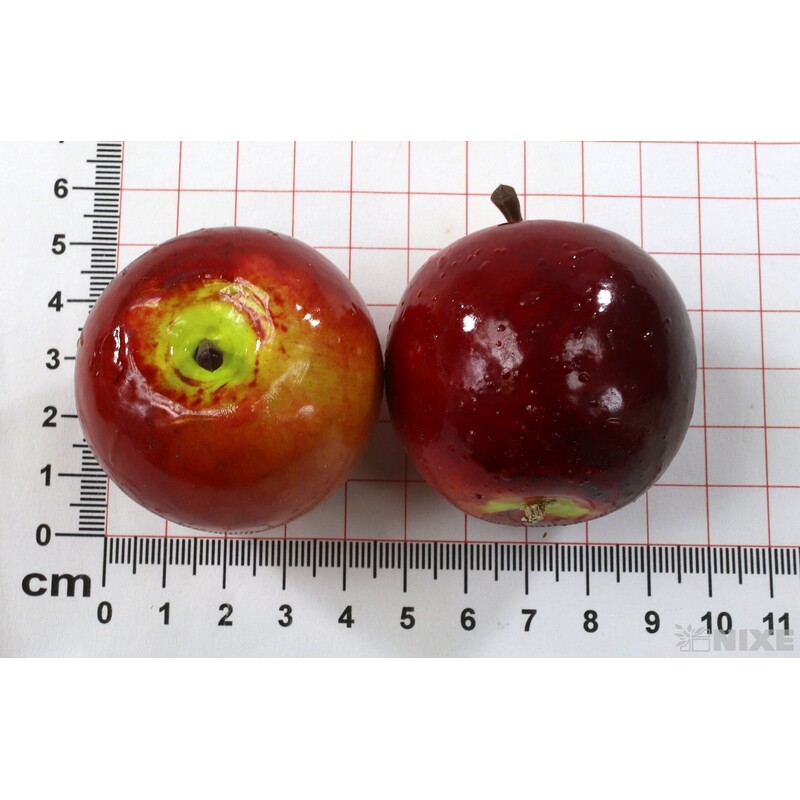 JABLÍČKA 4cm 12ks*ČERVENÁ