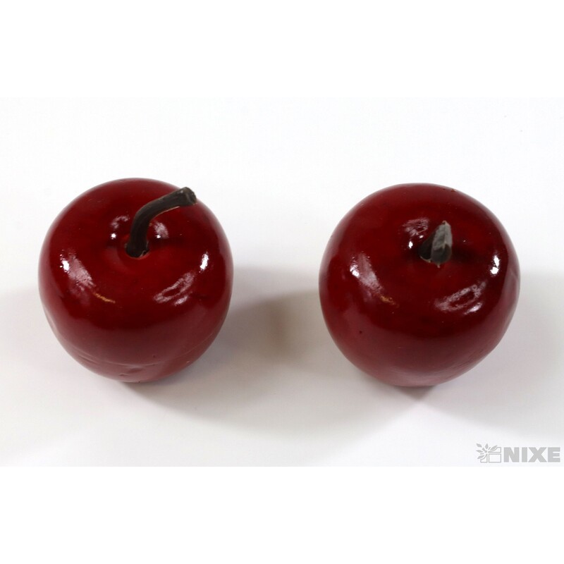 JABLÍČKA 3,5cm 12ks*ČERVENÁ