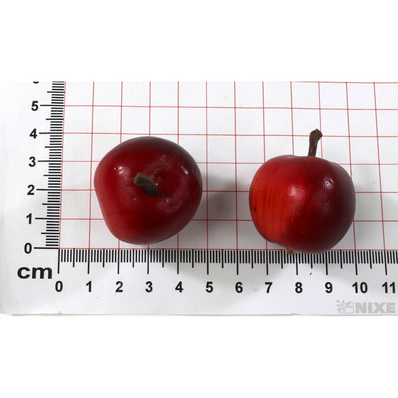 JABLÍČKA 3,5cm 12ks*ČERVENÁ