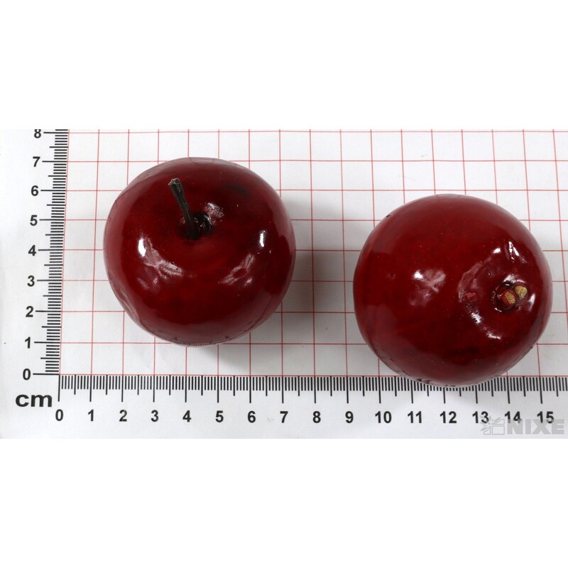 JABLÍČKA 5cm 12ks*ČERVENÁ