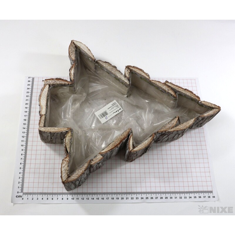 OBAL KŮRA STROMEČEK 35x5cm*BÍLÁ