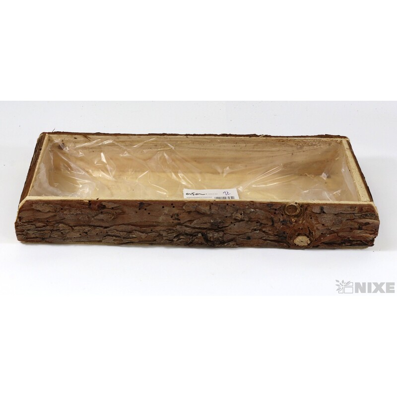 OBAL KŮRA OBDÉLNÍK 32x11x5cm*PŘÍRODNÍ