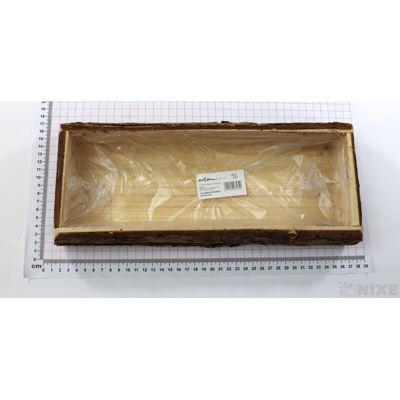 OBAL KŮRA OBDÉLNÍK 32x11x5cm*PŘÍRODNÍ