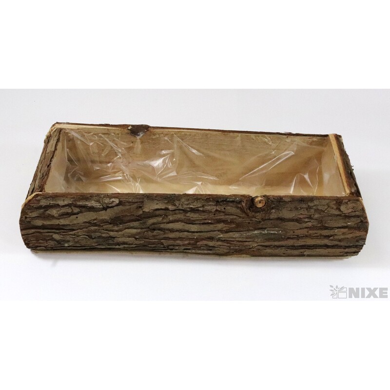 OBAL KŮRA OBDÉLNÍK 30x11x8cm*PŘÍRODNÍ