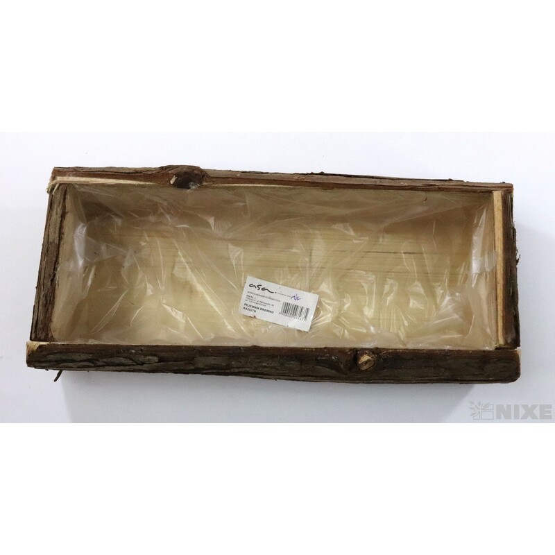 OBAL KŮRA OBDÉLNÍK 30x11x8cm*PŘÍRODNÍ