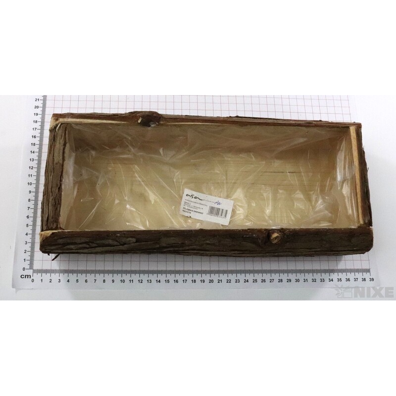 OBAL KŮRA OBDÉLNÍK 30x11x8cm*PŘÍRODNÍ