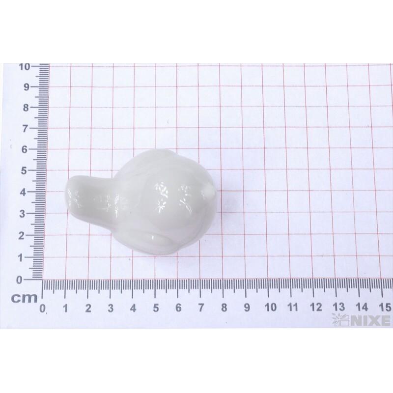 PTÁČEK KERAMIKA 6x4cm*BÍLÁ