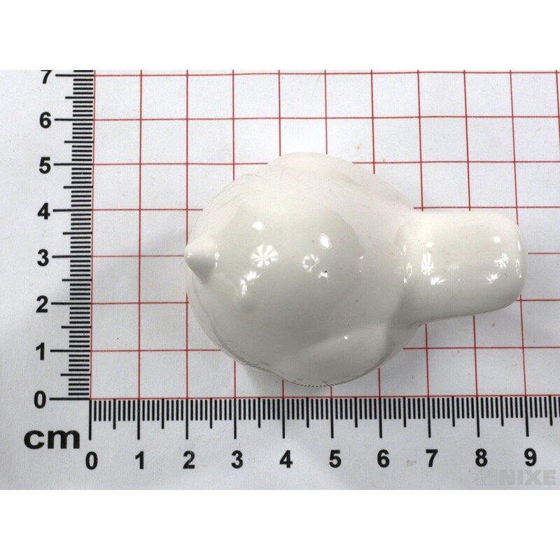 PTÁČEK KERAMIKA 6x4cm*BÍLÁ