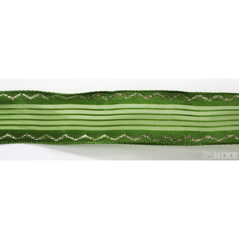 PLÁTNOVÁ STUHA DR 25mmx25m*ZELENÁ 453003