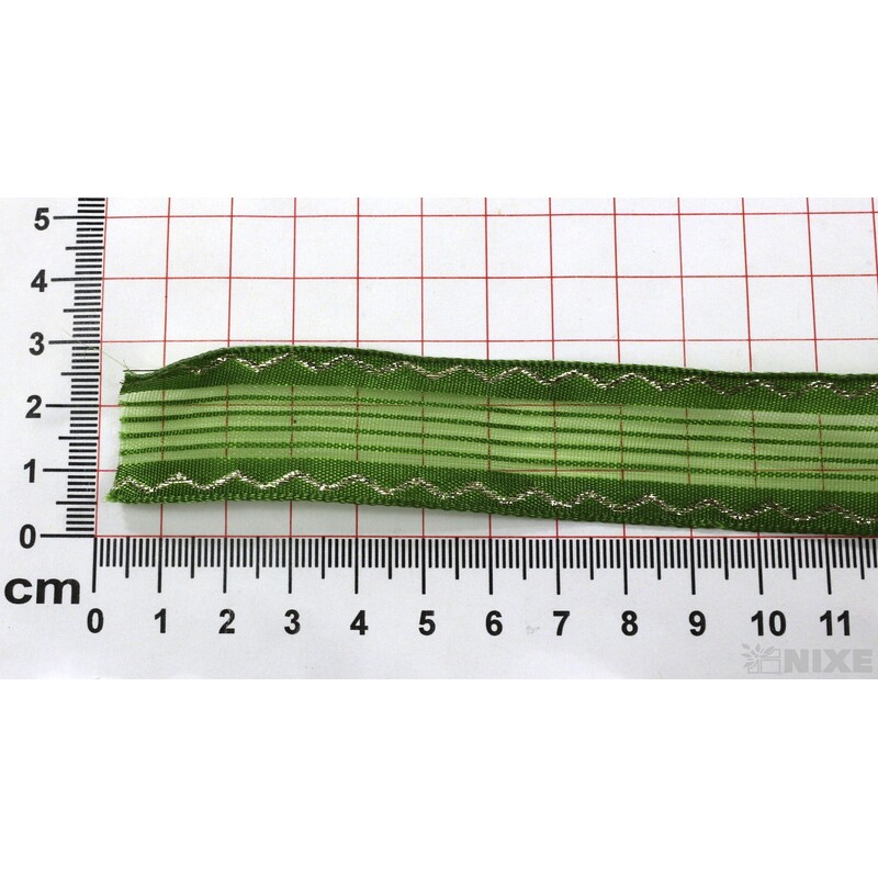 PLÁTNOVÁ STUHA DR 25mmx25m*ZELENÁ 453003