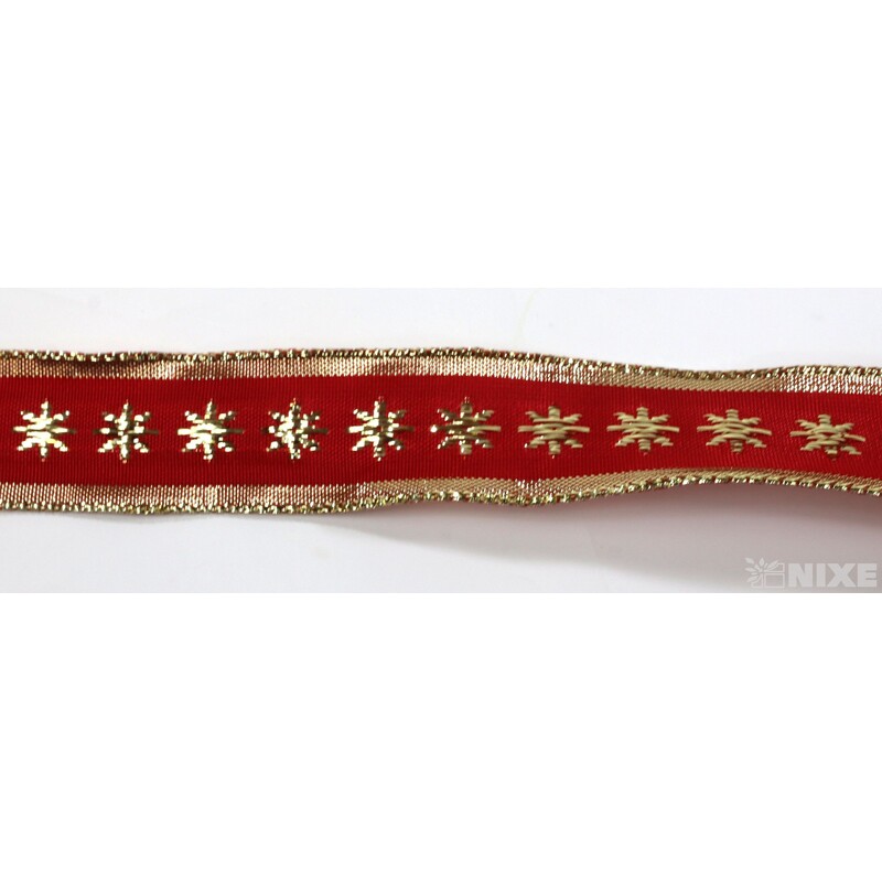 PLÁTNOVÁ STUHA DR 25mmx25m*ČERVENÁ 451501