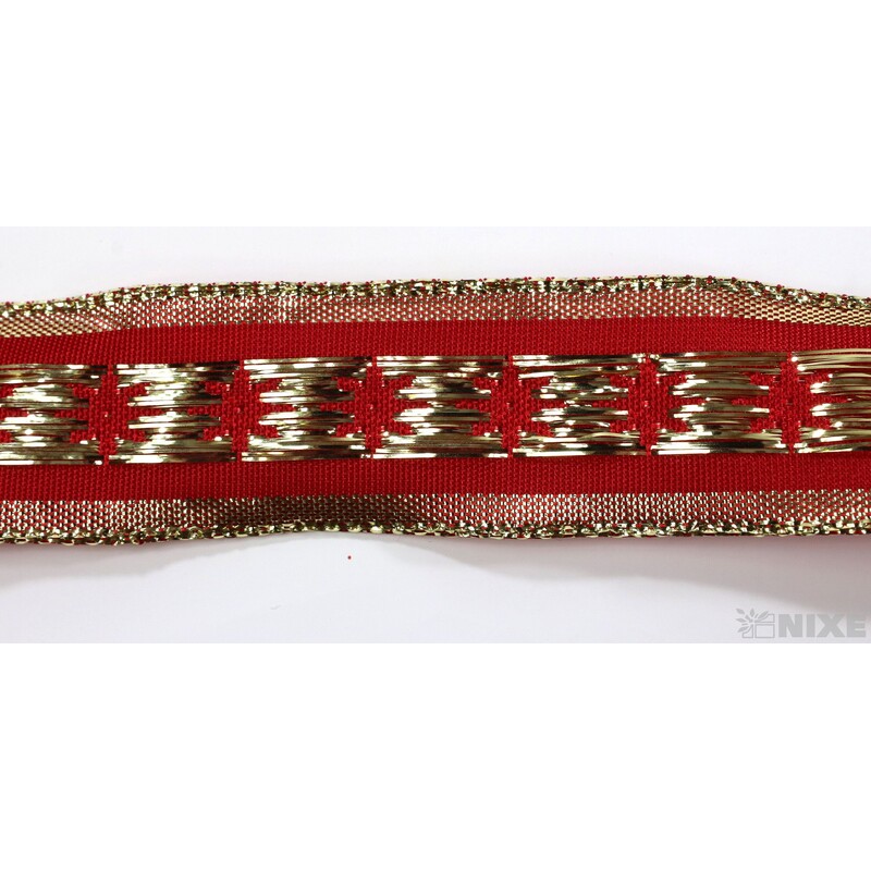 PLÁTNOVÁ STUHA DR 25mmx25m*ČERVENÁ 451501