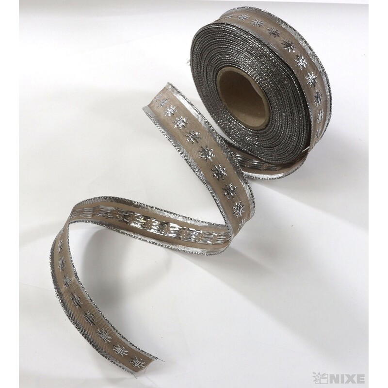 PLÁTNOVÁ STUHA DR 25mmx25m*HNĚDÁ 451503