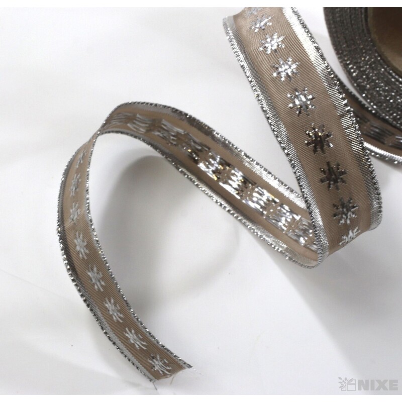 PLÁTNOVÁ STUHA DR 25mmx25m*HNĚDÁ 451503