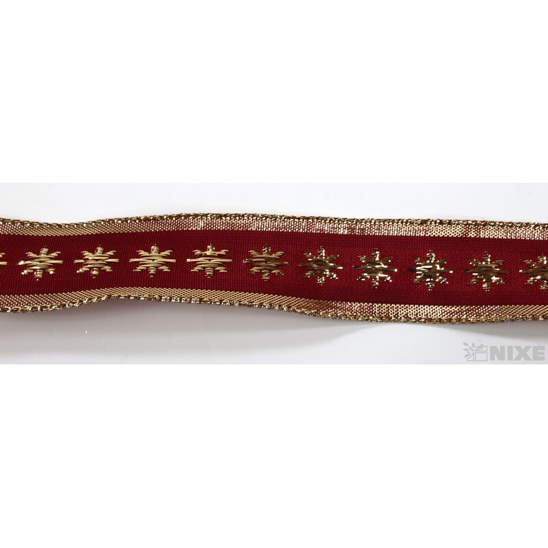 PLÁTNOVÁ STUHA DR 25mmx25m*BORDOVÁ 451504