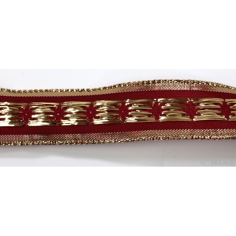 PLÁTNOVÁ STUHA DR 25mmx25m*BORDOVÁ 451504