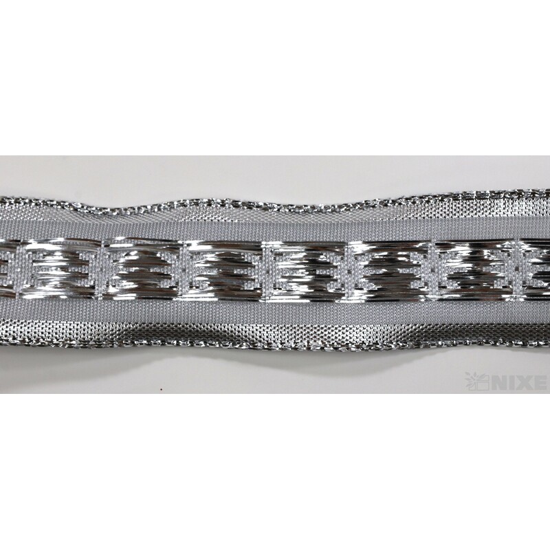 PLÁTNOVÁ STUHA DR 25mmx25m*STŘÍBRNÁ 451502