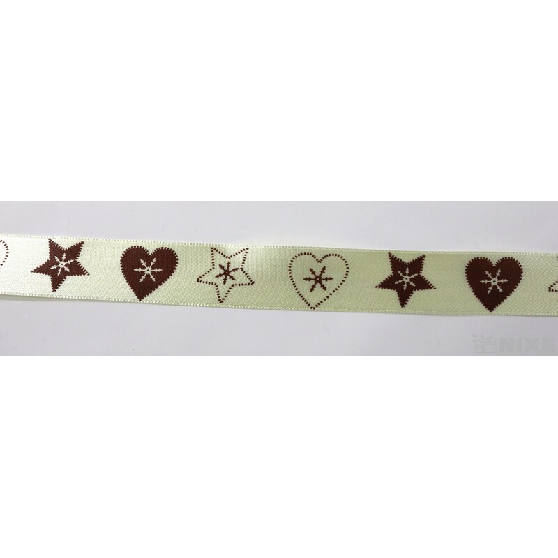 STUHA VIVIEN 25mmx25m*KRÉM.+HNĚDÁ