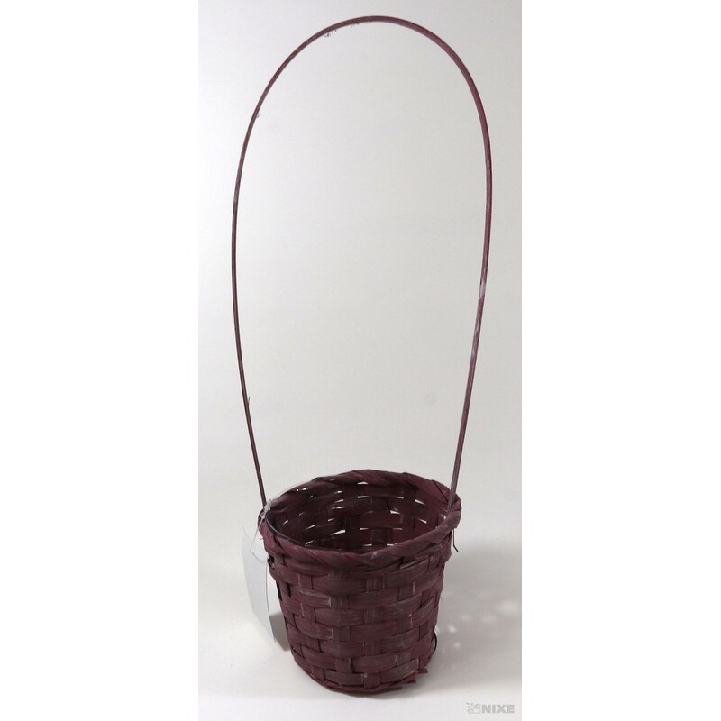 KOŠ PROUTĚNÝ 10x07x38cm*MIX BAREV