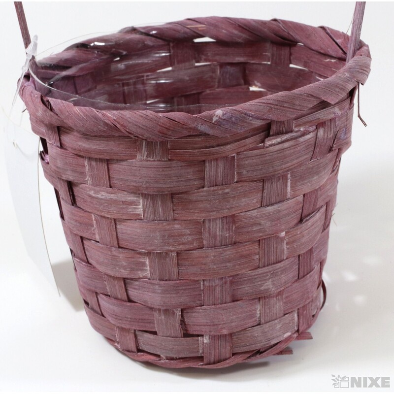 KOŠ PROUTĚNÝ 10x07x38cm*MIX BAREV