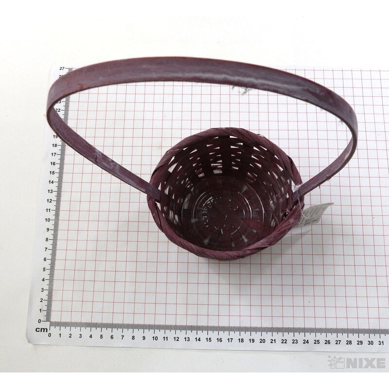 KOŠ PROUTĚNÝ 10x07x38cm*MIX BAREV