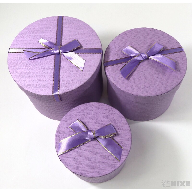 KRABICE pr. 14x11cm 12x10 10x08*FIALOVÁ