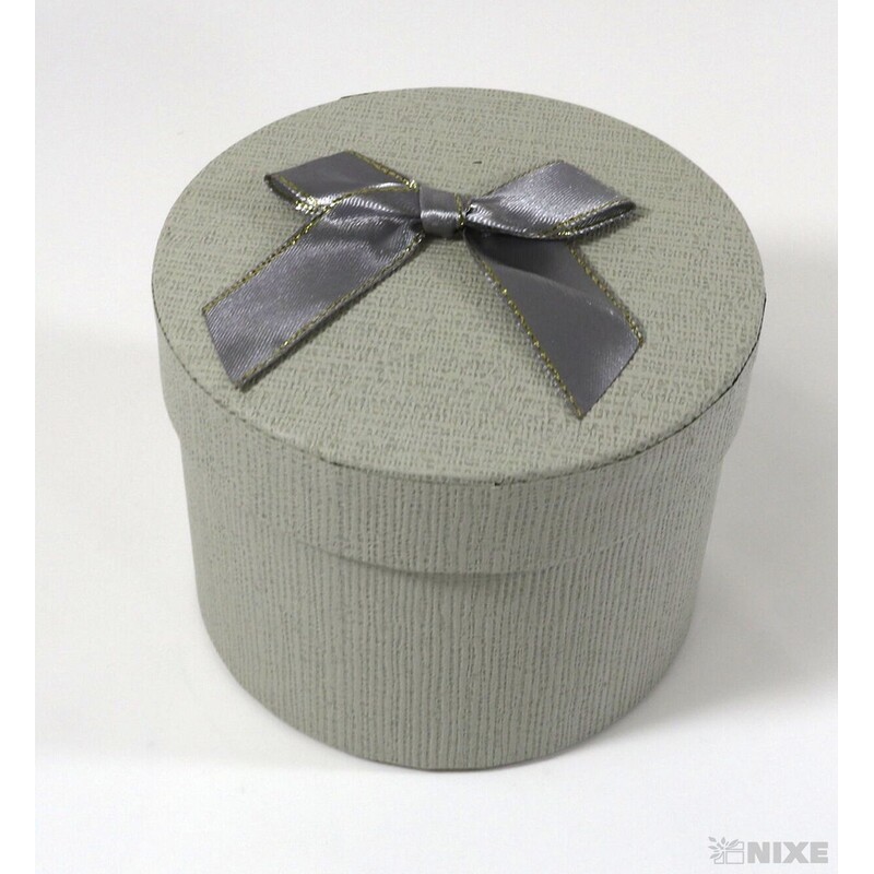 KRABICE pr. 14x11cm 12x10 10x08*ŠEDÁ