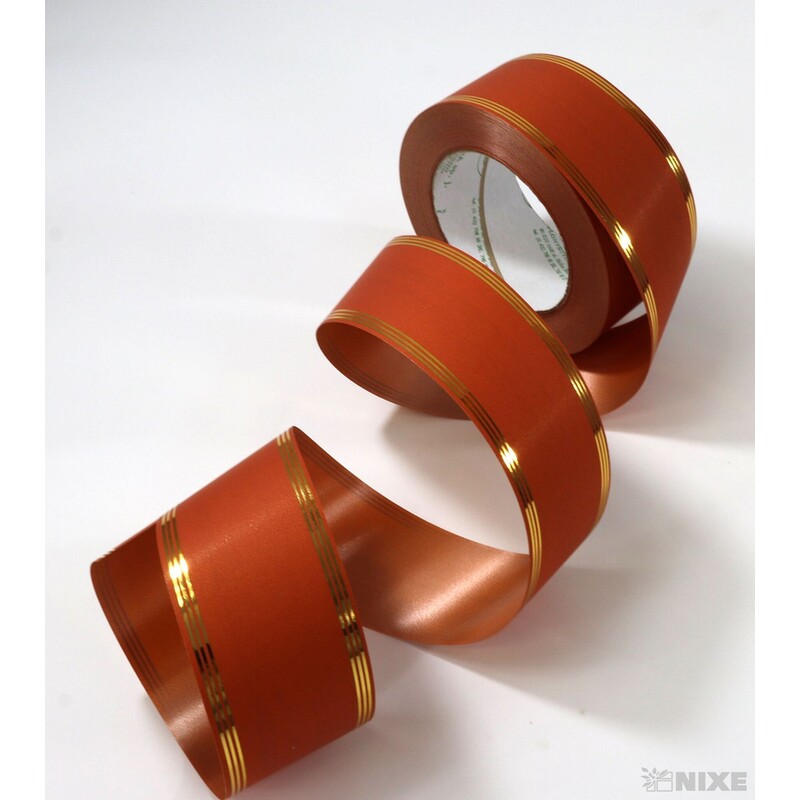 POHŘEBNÍ PÁSEK 50mmx50yd*ORANŽOVÁ