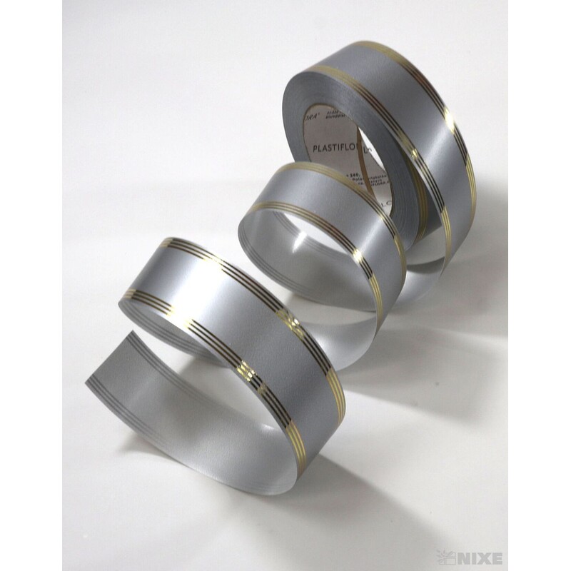 POHŘEBNÍ PÁSEK 40mmx50yd*STŘÍBRNÁ