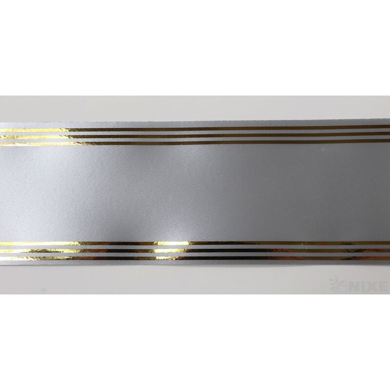 POHŘEBNÍ PÁSEK 40mmx50yd*STŘÍBRNÁ