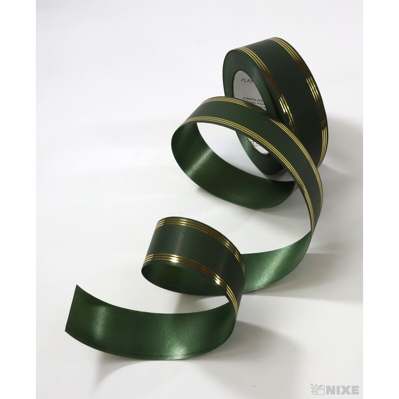 POHŘEBNÍ PÁSEK 40mmx50yd*ZELENÁ TM.