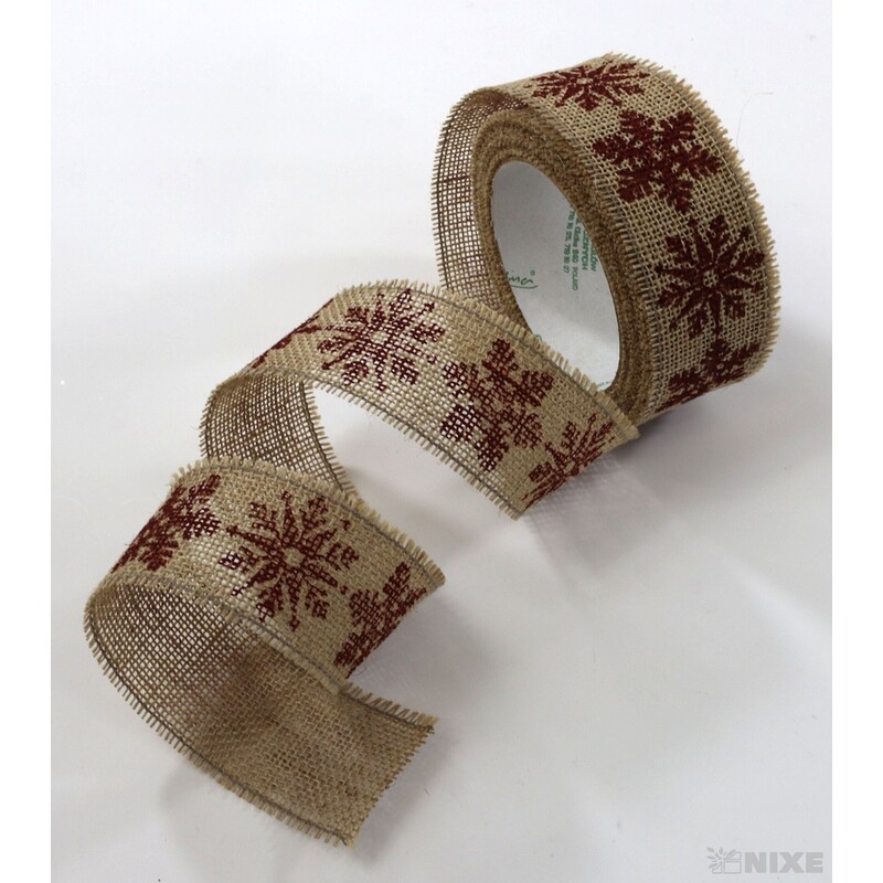 STUHA JUTA VLOČKA 45mmx4,5m*PŘÍRODNÍ+HNĚDÁ