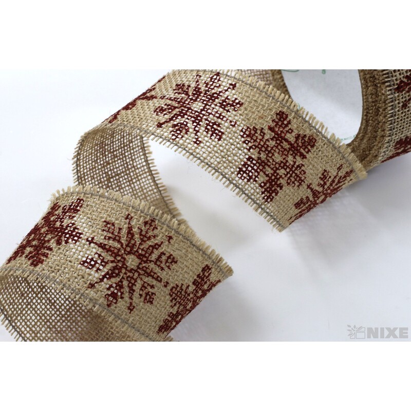 STUHA JUTA VLOČKA 45mmx4,5m*PŘÍRODNÍ+HNĚDÁ