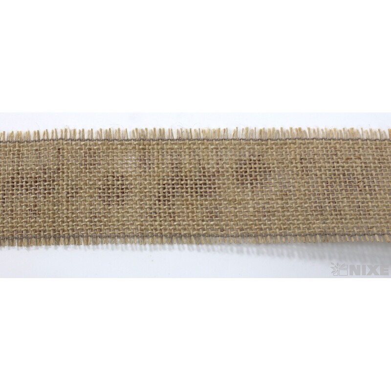 STUHA JUTA JELEN 45mmx4,5m*PŘÍRODNÍ+HNĚDÁ