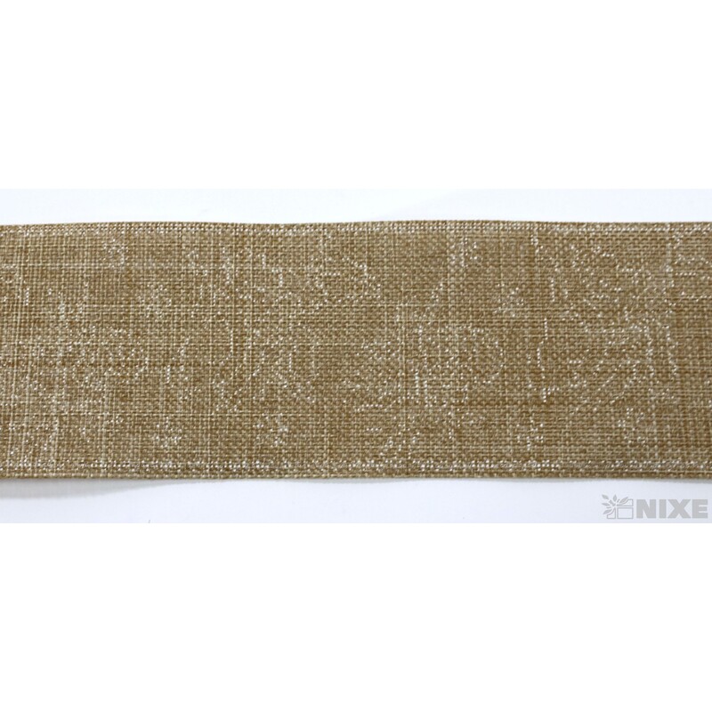 STUHA BAVLNA PTÁČEK 40mmx4,5m*PŘÍRODNÍ+BÍLÁ