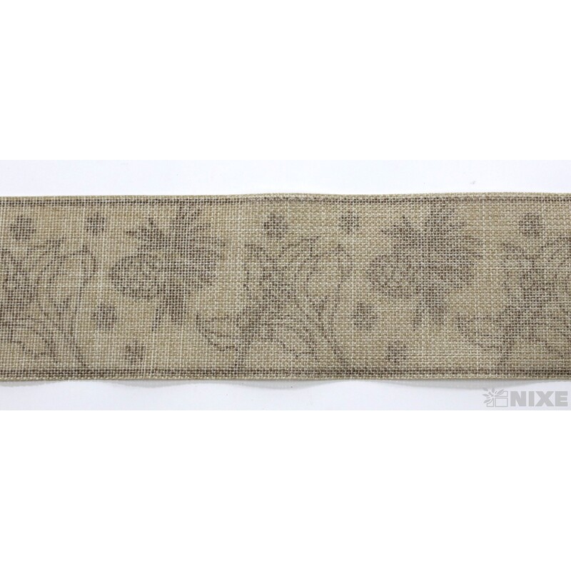 STUHA BAVLNA PTÁČEK 40mmx4,5m*PŘÍRODNÍ+HNĚDÁ