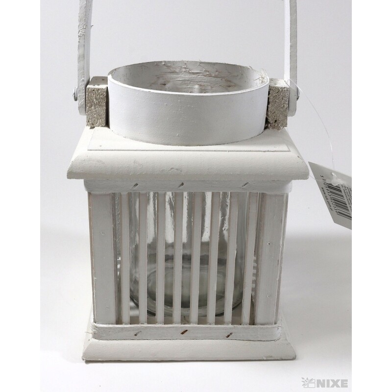 LUCERNA 12x12cm*BÍLÁ