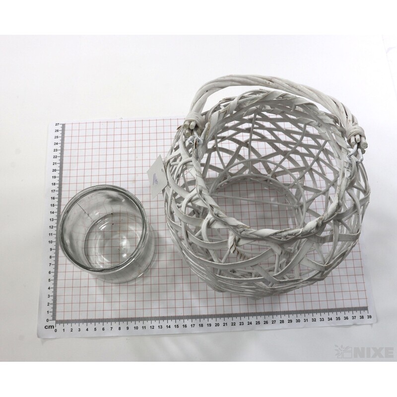 LUCERNA 12x21cm*BÍLÁ