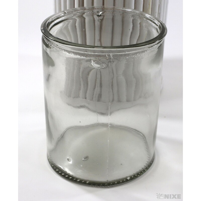 STOJAN SVÍCEN 15X45cm*BÍLÁ