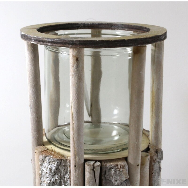 STOJAN SVÍCEN 13X35cm*BÍLÁ